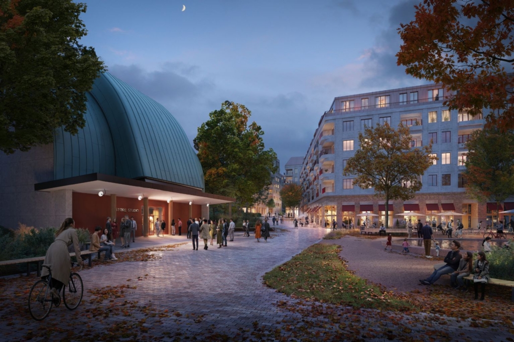 Bildet viser Store Studio på Marienlyst.